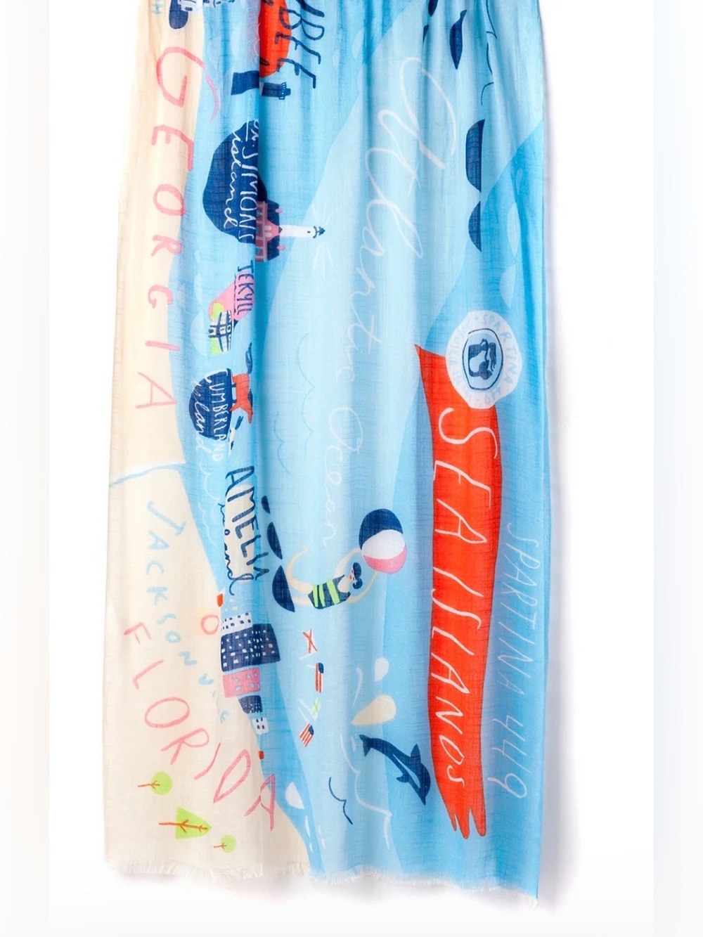 Spartina Sea Islands lightweight scarf